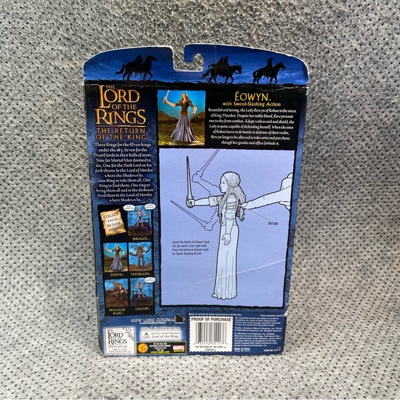 Toy Biz Lord of the Rings Return of the King Eowyn Action Figure - Picture 3 of 6